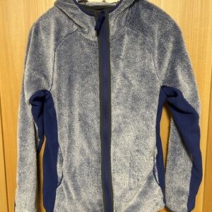 Cozy Women’s Blue Fleece Jacket